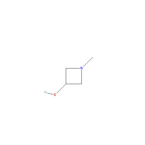 Chemical structure of 1-Methylazetidin-3-ol