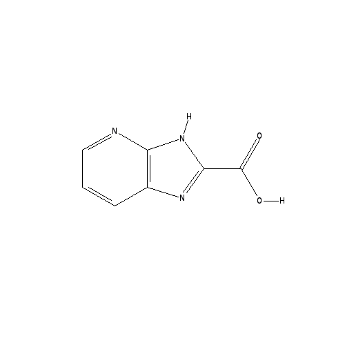 Chemical structure of 3H-Imidazo[4,5-b]pyridine-2-carboxylic acid