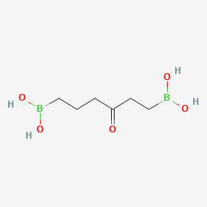 Chemical structure of 3-Hexamethyleneoxide boronic acid