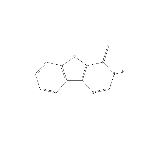 Chemical structure of 3H-Benzo[4,5]furo[3,2-d]pyrimidin-4-one