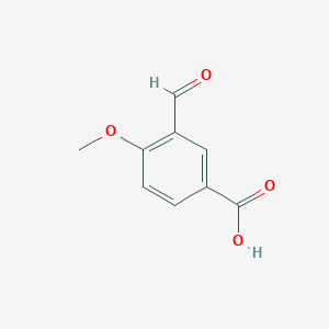 Chemical structure of 3-Formyl-4-methoxybenzoic Acid