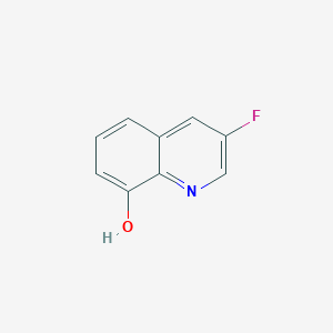 Chemical structure of 3-Fluoroquinolin-8-ol