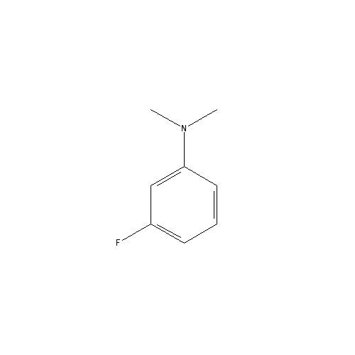 Chemical structure of 3-Fluoro-N,N-dimethylaniline