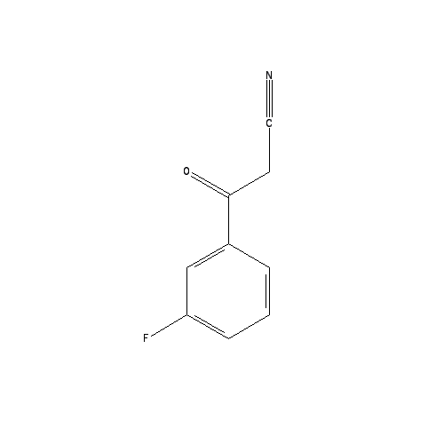 Chemical structure of 3-Fluorobenzoylacetonitrile