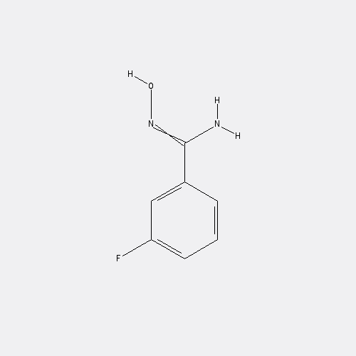 Chemical structure of 3-Fluorobenzamidoxime