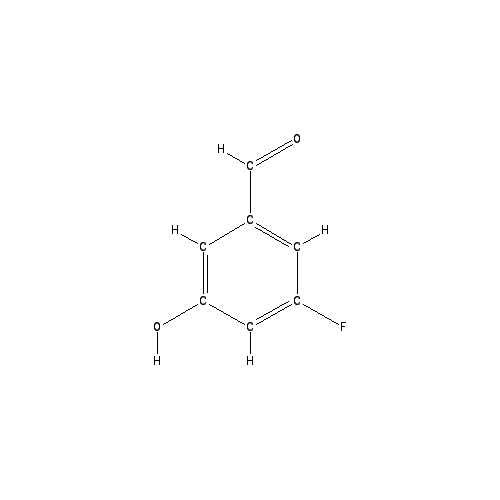 Chemical structure of 3-Fluoro-5-hydroxybenzaldehyde