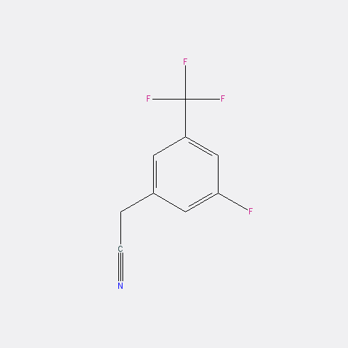 Chemical structure of 3-Fluoro-5-(Trifluoromethyl)Phenylacetonitrile