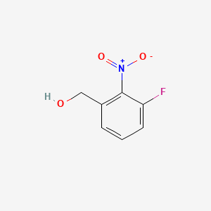 Chemical structure of 3-Fluoro-2-nitrobenzyl Alcohol