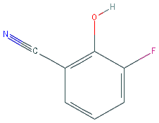 Chemical structure of 3-Fluoro-2-hydroxybenzonitrile