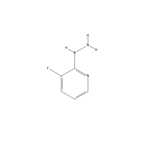 Chemical structure of 3-Fluoro-2-hydrazinylpyridine