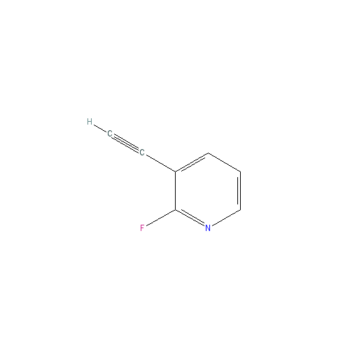 Chemical structure of 3-Ethynyl-2-fluoropyridine