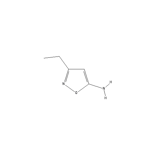 Chemical structure of 3-Ethylisoxazol-5-amine