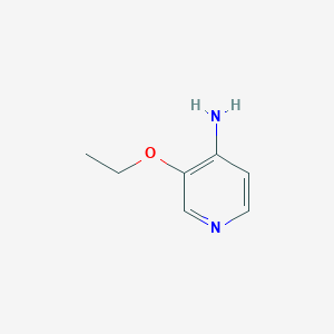 Chemical structure of 3-ethoxypyridin-4-amine