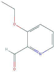 Chemical structure of 3-Ethoxypicolinaldehyde
