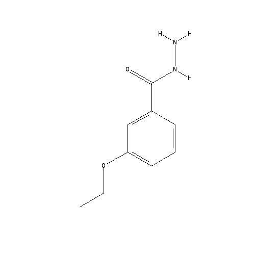 Chemical structure of 3-Ethoxybenzhydrazide