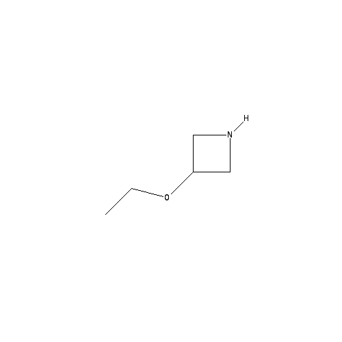 Chemical structure of 3-Ethoxyazetidine hydrochloride