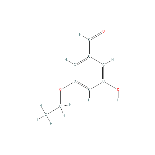 Chemical structure of 3-Ethoxy-5-hydroxybenzaldehyde