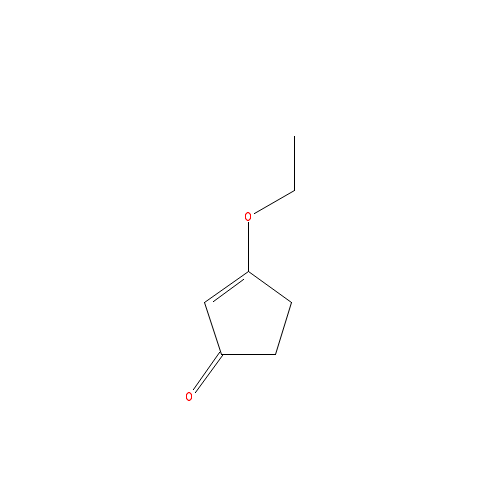 Chemical structure of 3-Ethoxy-2-cyclopenten-1-one
