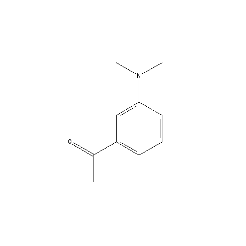 Chemical structure of 3'-Dimethylaminoacetophenone
