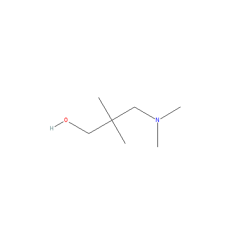 Chemical structure of 3-Dimethylamino-2,2-dimethyl-1-propanol