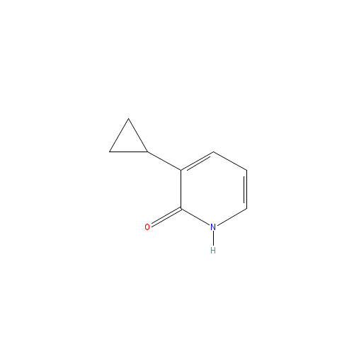 Chemical structure of 3-Cyclopropylpyridin-2(1H)-one