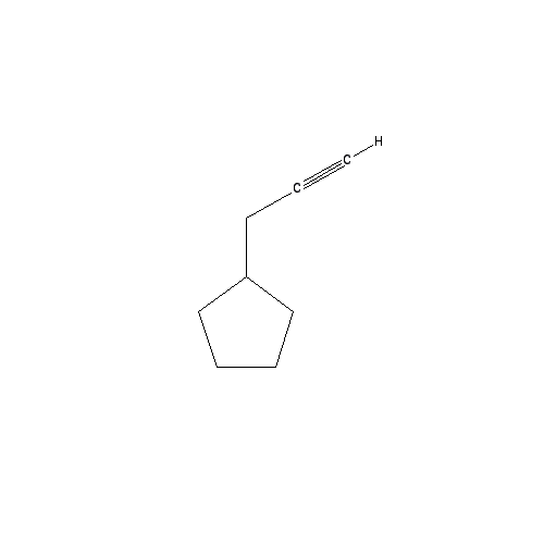 Chemical structure of 3-Cyclopentyl-1-propyne