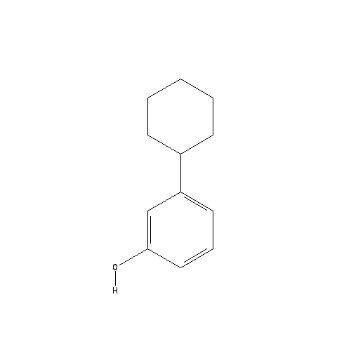 Chemical structure of 3-Cyclohexylphenol