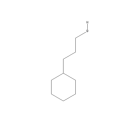 Chemical structure of 3-Cyclohexyl-1-propanol