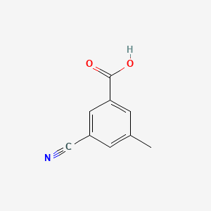 Chemical structure of 3-Cyano-5-methylbenzoic acid