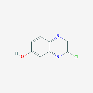 Chemical structure of 3-Chloroquinoxalin-6-ol