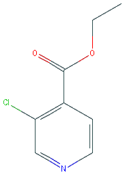Chemical structure of Ethyl 3-chloroisonicotinate