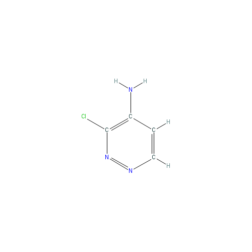 Chemical structure of 3-Chloropyridazin-4-amine