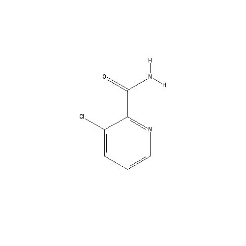 Chemical structure of 3-Chloropicolinamide