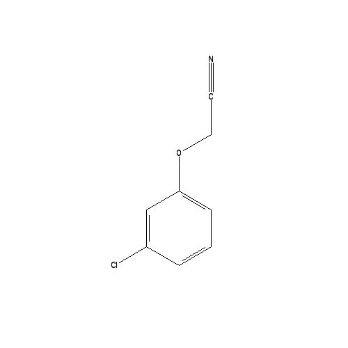 Chemical structure of 3-Chlorophenoxyacetonitrile