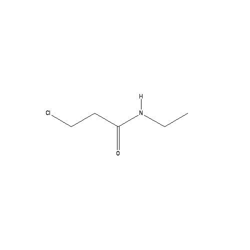 Chemical structure of 3-Chloro-N-ethylpropanamide