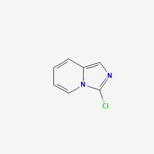 Chemical structure of 3-Chloroimidazo[1,5-a]pyridine