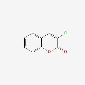 Chemical structure of 3-Chlorocoumarin