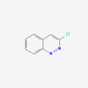 Chemical structure of 3-Chlorocinnoline
