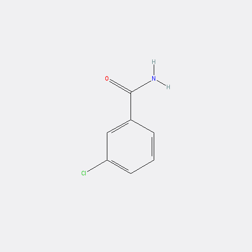 Chemical structure of 3-Chlorobenzamide