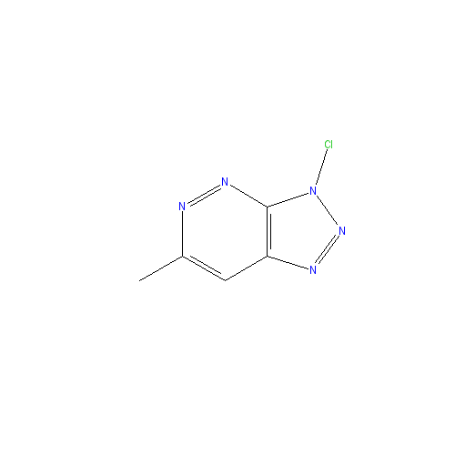 Chemical structure of 3-Chloro-6-methyl[1,2,4]triazolo[4,3-b]pyridazine