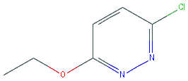 Chemical structure of 3-Chloro-6-Ethoxypyridazine
