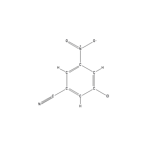 Chemical structure of 3-Chloro-5-nitrobenzonitrile
