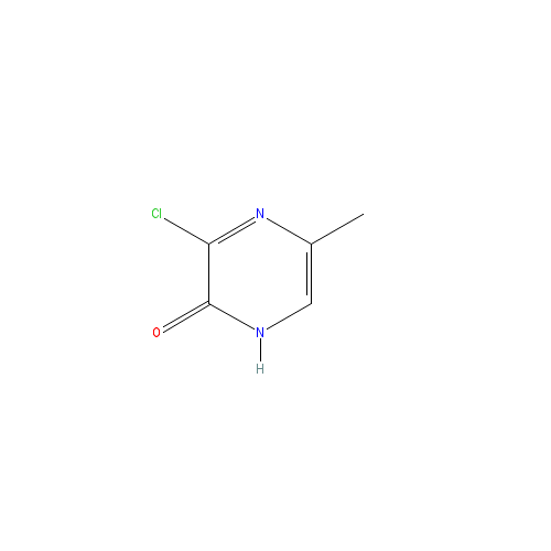 Chemical structure of 3-Chloro-5-methylpyrazin-2(1H)-one