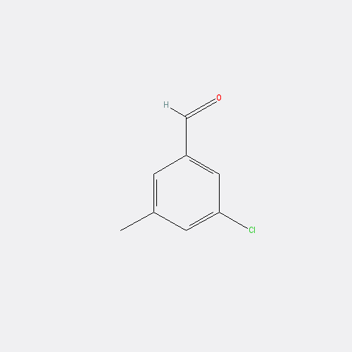 Chemical structure of 3-Chloro-5-methylbenzaldehyde