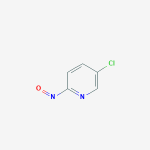 Chemical structure of 3-Chloro-4-nitro pyridine N-oxide