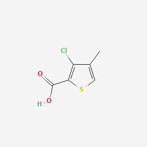 Chemical structure of 3-Chloro-4-methylthiophene-2-carboxylic acid