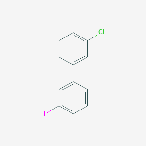 Chemical structure of 3-chloro-3'-iodo-1,1'-biphenyl