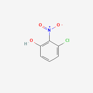 Chemical structure of 3-Chloro-2-nitrophenol