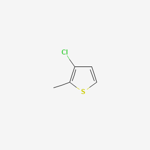 Chemical structure of 3-CHloro-2-methylthiophene