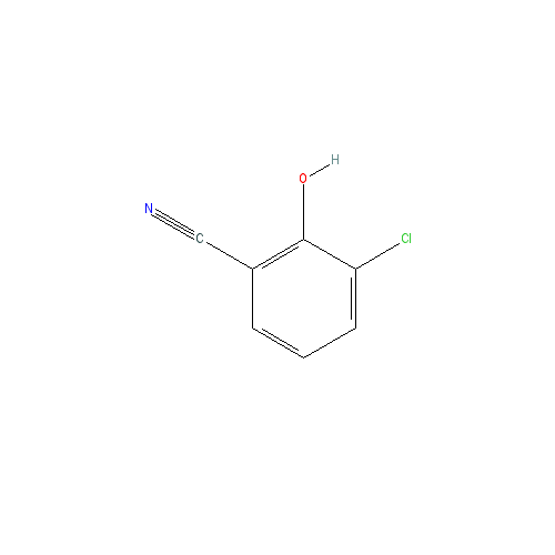 Chemical structure of 3-Chloro-2-Hydroxybenzonitrile